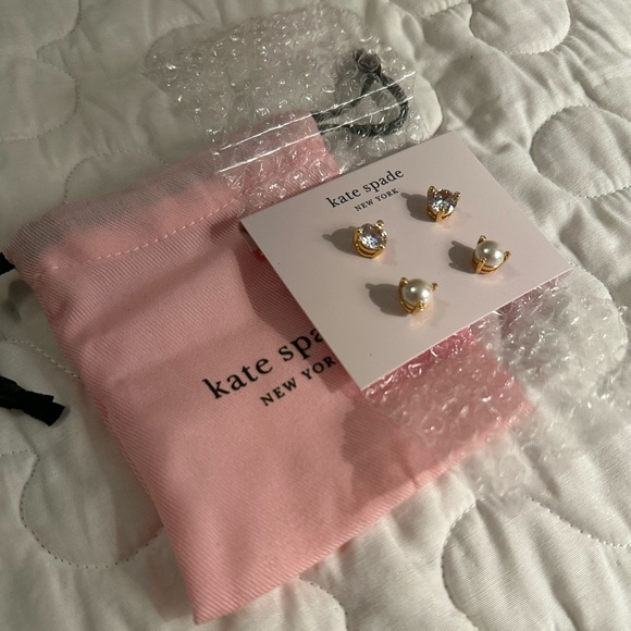 NWT Kate Spade New York Stud Earrings - Picture 2 of 4